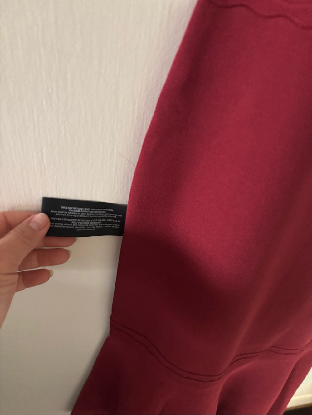 Herve Leger Sleeveless Wine Midi Dress - Picture 6 of 14